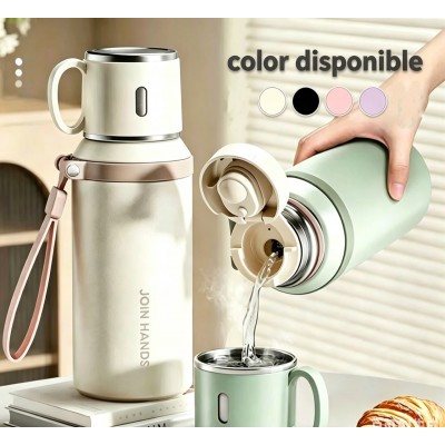 7TB-   TERMO CON TAZA 600ML