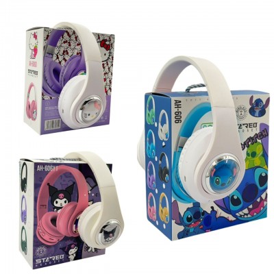 ✦P14-089 AUDIFONOS ANIMADOS #A 606