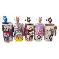 4TB-4037 TERMO DE ACERO INOXIDABLE LABUBU 480ML