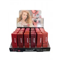 6MA-8023 LABIAL EN BARRA ANNASIA RUBIA X 24PCS 