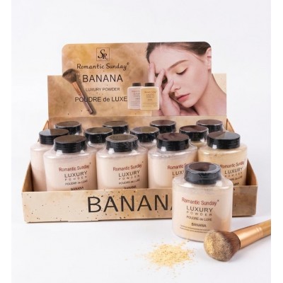 6MA-8066 POLVO SUELTO BANANA ROMANTIC SUNDAY X 12PCS 