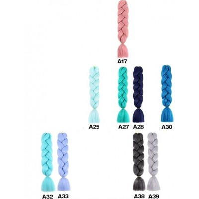 A14-015 165g 82 inch KANEKALON EXTENCIONES PARA HACER TRENZAS UNICOLOR 
