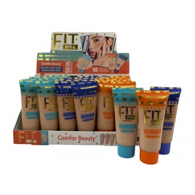 4MA-6232 BASE COMFOR BEAUTY TONO NATURAL X 24PCS