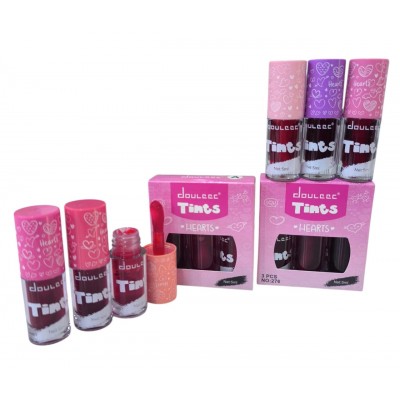 4MA-276 COMBO TRIO DE TINTA PARA LABIOS DOULEEC X 2 CAJITAS