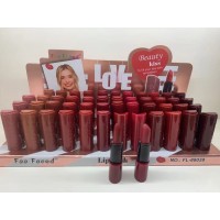 1MA-88039 LABIAL MATTE BEAUTY KISS LOVE 48 PCS 