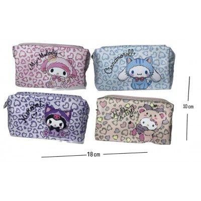 2BB-2035 PORTACOSMETICOS ANIMAL PRINT DE SANRIO CUADRADO 
