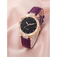 P-068 RELOJ ANALOGICO PARA DAMA DE CUERINA 