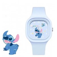 3EL-3012 RELOJ ANALOGICO INFANTIL DE STITCH GOMA 3EL-3012 RELOJ ANALOGICO INFANTIL DE STITCH GOMA