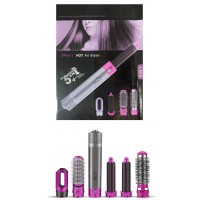 2EL-5878 SET DE CEPILLO MOLDEADOR 5 EN 1 HOT AIR STYLER 