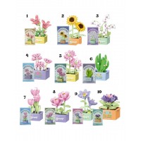 TR-015 LEGOS DE FLORES POTTED PLANT SERIES  #C 