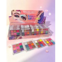 8MA-702 PALETA DE SOMBRAS TONOS COLORIDOS QUEEN BEAUTY X24 PCS 8MA-702 PALETA DE SOMBRAS TONOS COLORIDOS QUEEN BEAUTY X24 PCS