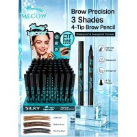 8MA-1701 LAPIZ DELINEADOR DE CEJAS MECOW SILKY FIT 72PCS 8MA-1701 LAPIZ DELINEADOR DE CEJAS MECOW SILKY FIT 72PCS