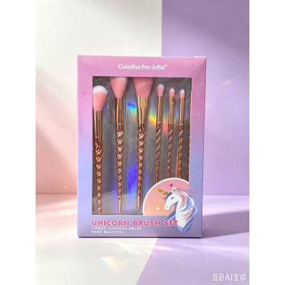 8AC-9038 SET DE BROCHA PUNTA DE UNICORNIO X7