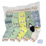 4TR-4017 MEDIAS LARGAS DE ALGODON SANRIO X 10 PARES 
