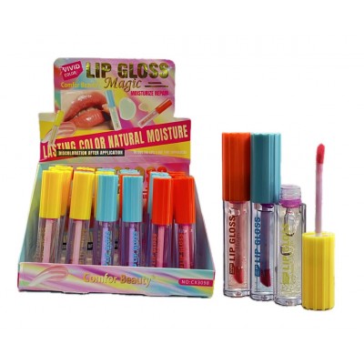 3MA-3098 LIP GLOSS MAGICO COMFOR BEAUTY X 24 PCS 