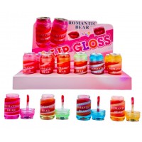 ✦3MA-8097 LIP GLOSS LATA ROMANTIC BEAR X 24 PCS ✦3MA-8097 LIP GLOSS LATA ROMANTIC BEAR X 24 PCS