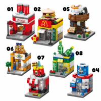 A12-072 MINI CIUDAD DE LEGO 4.8*7CM