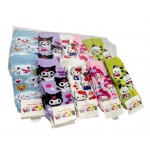 4TR-4027 MEDIAS CORTAS DE ALGODON SANRIO KAWAII X 10 PARES 