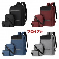2BB-7017 SET DE BOLSO DE CABALLERO DE 3 PIEZAS #M