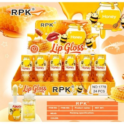 7MA-1778 LIP GLOSS DE ABEJITA HONEY X24 PCS