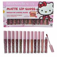 2MA-BB-10124 LIP COLOR MATTE HELLO KITTY BELENDA BEAUTY X 12 PCS 