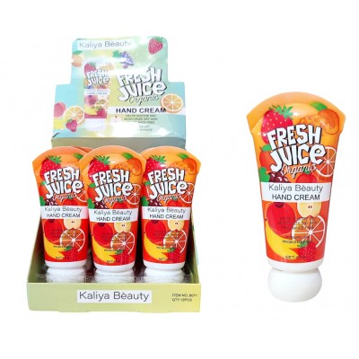 A24-036 CAJA CREMA HIDRATANTE PARA MANOS CON ESENCIA FRUTAL X9