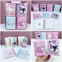 A6-019 CAJA MINI LIBRETAS KAWAII DE SANRIO #A  9CM 