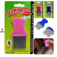 TR-008 PEINE SACAPIOJO DE ACERO INOXIDABLE TR-008 PEINE SACAPIOJO DE ACERO INOXIDABLE