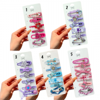 A11-047 GANCHOS PARA NIÑAS COLORES SURTIDOS