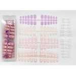 ★F-053 CAJITA DE UÑAS POSTIZAS BEAUTY X10 LAMINAS