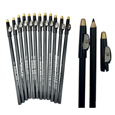 5MA-9581 LAPIZ DE OJO CREMOSO CON SACAPUNTA SHEGLAM X 12PCS