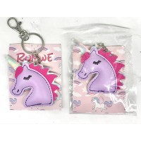 G-096 LLAVERO DE UNICORNIO CUERO