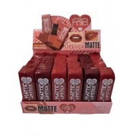 5MA-4059 LABIAL EN BARRA F&R MATTE CORAZON X 24 PCS 5MA-4059 LABIAL EN BARRA F&R MATTE CORAZON X 24 PCS