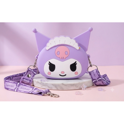 P14-063 BANDOLERO DE SILICON PARA NIÑAS DE KUROMI #A