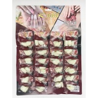 ★H-075 UÑAS POSTIZAS CARTON 24 PAC