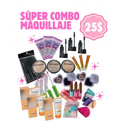 6MA-0102 COMBO DE MAQUILLAJE 