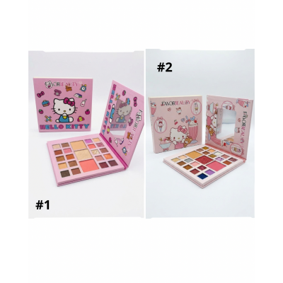 9MA-6485 PALETA DE SOMBRAS 23 TONOS DE HELLO KITTY 