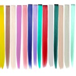 K-023 DOCENA TIRA COLOR-CLIC DE EXTENCION PARA CABELLO X12