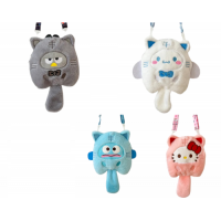 A5-133 CARTERAS DE PELUCHE PARA NIÑAS DE SANRIO CON COLA 30CM * 18CM 
