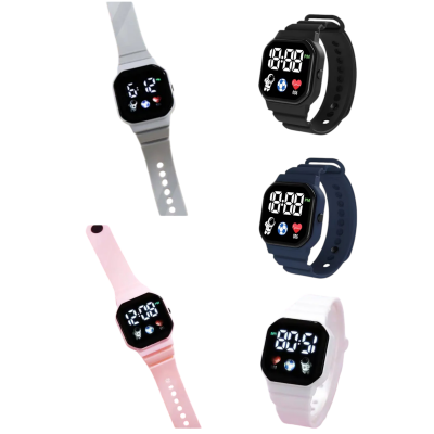A5-161 RELOJ DIGITAL CUADRADO DE DAMA #B