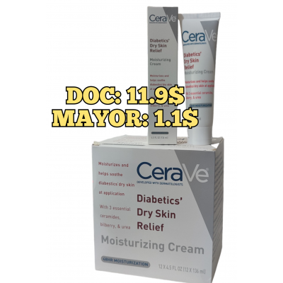 A24-010 CERAVE CREMA PARA PIEL SECA DIABETICA 136ML