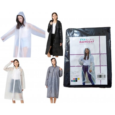 A5-052 PONCHO IMPERMEABLE PARA ADULTOS EVA TALLA UNICA