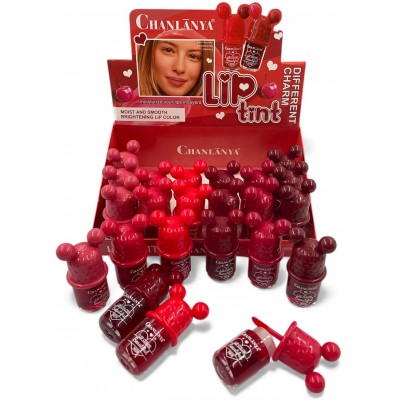 3MA-9535 TINTA DE LABIOS OREJITA CHANLANYA X 24 PCS