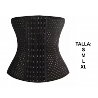 6TR-6414 FAJA RELOJ DE ARENA CON BROCHE PARA DAMA 
