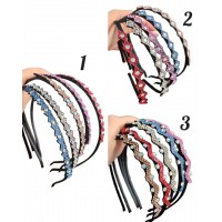 V-16 CINTILLOS DE DIAMANTES DE COLORES  X12