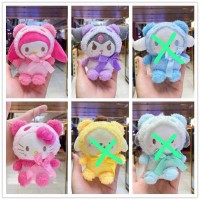 A3-042 LLAVERO PELUCHE MELODY, KITTY Y KUROMI 12*9