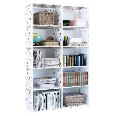 A13-010 ESTANTE DE LIBROS DE 10 ESPACIOS 80*155*29 CM