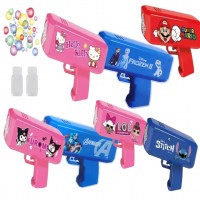 A13-049 PISTOLA DE BURBUJAS ANIMADOS 21*7.5*16CM