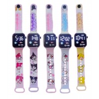 A13-020 RELOJ DIGITAL CUADRADO ESTAMPADO SANRIO
