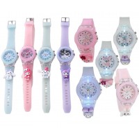 A13-024 RELOJ INFALTIL CON LUCES KAWAII #C